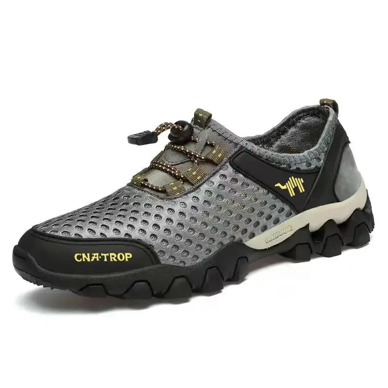 👍【39-44】2025 Letnie oddychające buty trekkingowe z siateczki dla mężczyzn