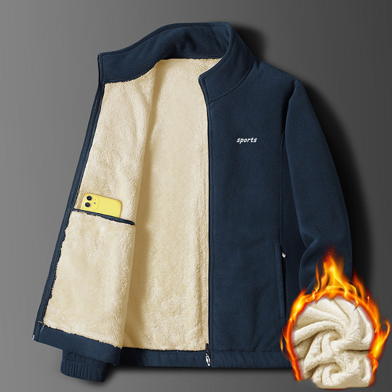 ⛄💥【M-5XL】Nova muška jakna od debelog janjećeg baršuna za jesen i zimu