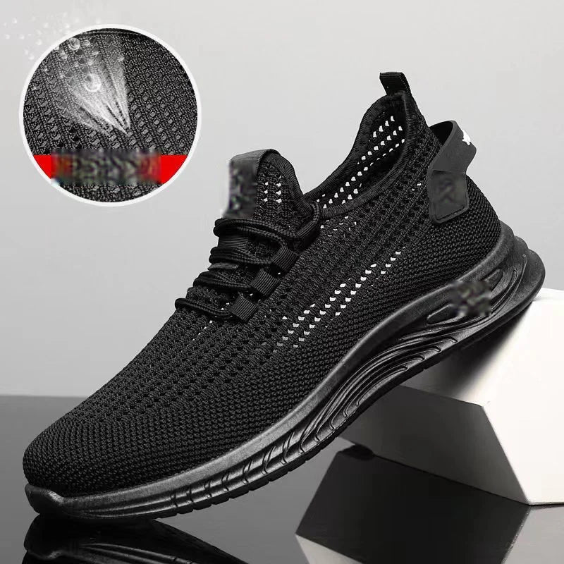👟【39-44】Pantofi de bărbați casual confortabili, respirabili, din plasă, anti-alunecare, la modă