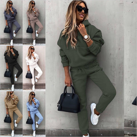 🍁【Kup jeden, a drugi dostaniesz gratis】🍂 Elegancki, dwuczęściowy komplet sportowy z długim rękawem, swobodny, stylowy i wygodny, idealny do codziennego noszenia na świeżym powietrzu.