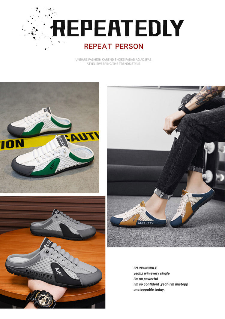 🔥【39-44】Visokokvalitetne muške mekane i prozračne sportske cipele, casual papuče