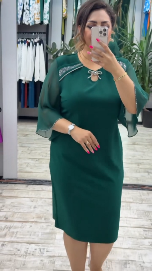 🔥【Ofertă limitată în timp】💋【S-5XL】👗 Noua rochie de modă, design clasic, elegant și simplu
