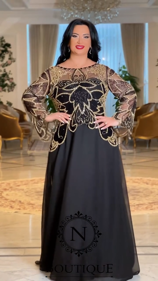 ✨【Promoție Produse Noi】🎉👗【S-5XL】Rochie nouă din șifon, design stilat, elegantă și simplă