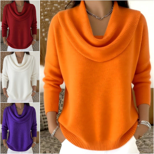 🔥🌷【S-3XL】⛄✨2025 Nova popularna modna ženska jednobojna pletiva