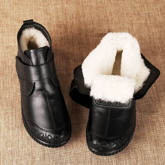 【35-40】Nowe kozaki sportowo-rekreacyjne skórzane, kozaki martini na grubej podeszwie, wygodne i nie przemęczone