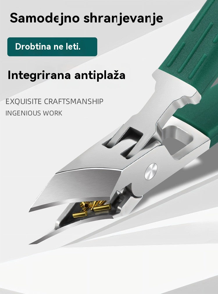 【Komplet 3 kosov】✂️💅 Nove ultratanke poševne škarje za nohte, domača orodja za nego nohtov