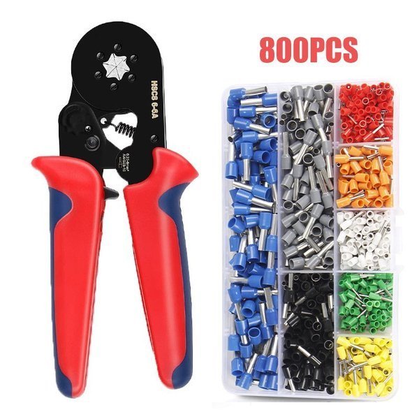 🔥🔥【49%OFF】🛠️🛠️Set de clești de sertizare pentru terminale de tub