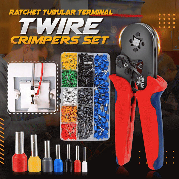 🔥🔥【49%OFF】🛠️🛠️Set de clești de sertizare pentru terminale de tub