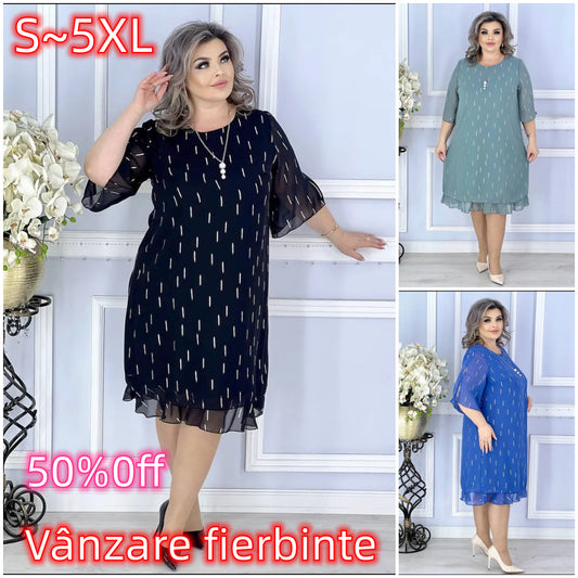 2025 stil nou💖【S~5XL】Rochie elegantă și la modă