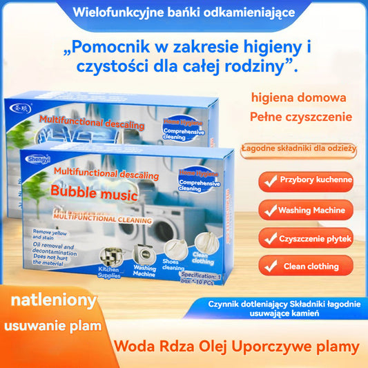 🔥【30 sztuk】✨【Szybkie czyszczenie】🔥Wielofunkcyjne musujące tabletki czyszczące do użytku domowego