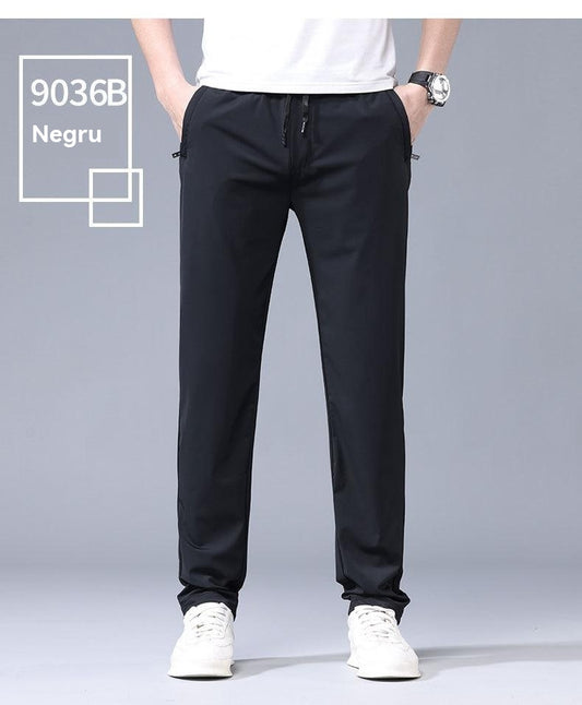 【40-115 kg】🔥Nowe spodnie z elastycznego jedwabiu na wiosnę i lato 2025