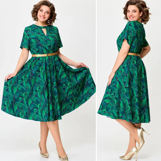 🥂 【S-5XL】 Nowa modna sukienka, klasyczny design, elegancka i prosta