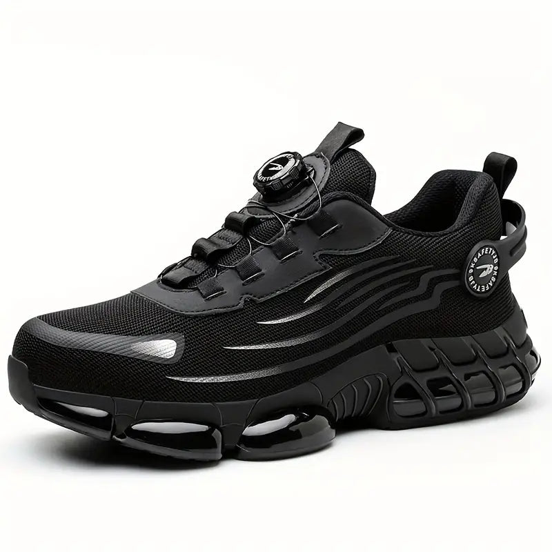 💥Ležerne radne čizme za svaki dan, otporne na udarce i probijanje, s čeličnom kapicom, udobne i neklizajuće zaštitne cipele.