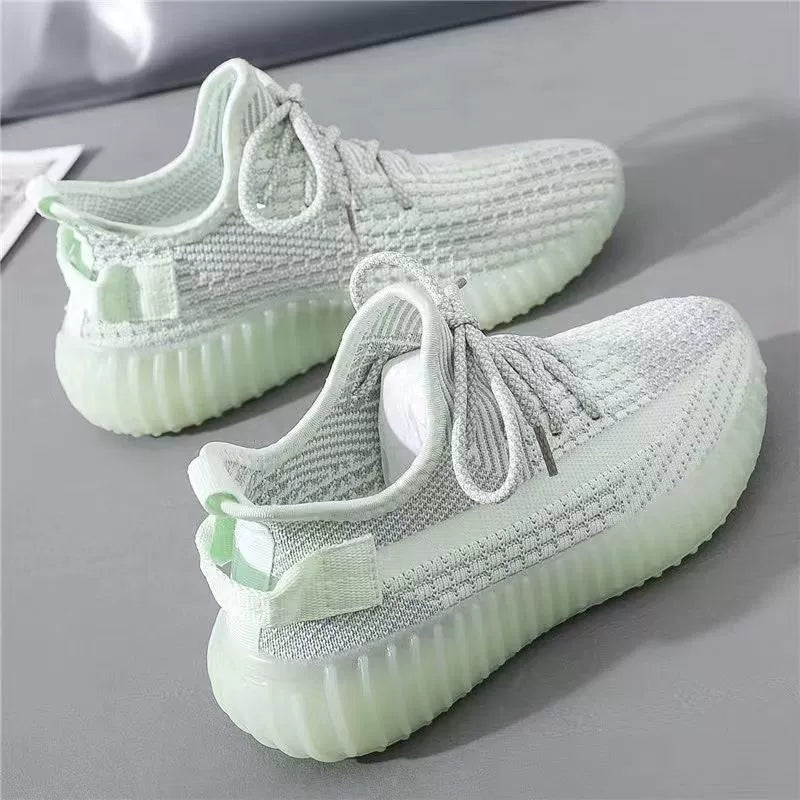 【35-40】👟2025 pantofi noi din plasă zburătoare, respirabili, din nucă de cocos