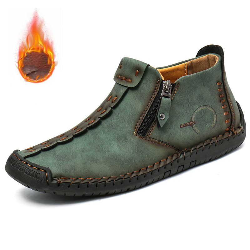 š„š„¾ć38-48ćNowe zimowe mÄskie buty Martin z podszewkÄ
z futra i zamkiem bÅyskawicznym