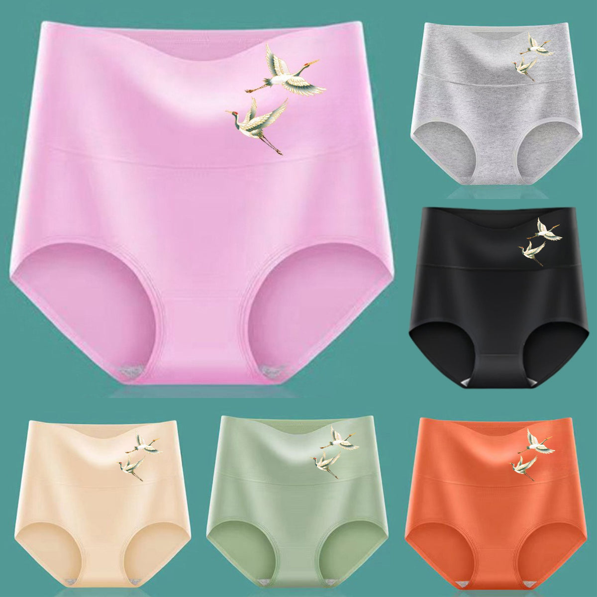 💖Ostatni dzień z 50% rabatem - 【Kup 6, a 6 dostaniesz gratis】Wysoki stan, podnoszenie pośladków, wykonane z wysokiej jakości bawełny✨️ (45-105 kg)