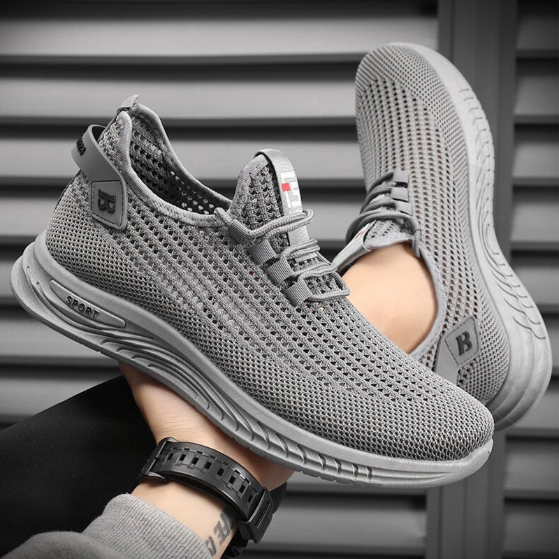 👟【39-44】Pantofi de bărbați casual confortabili, respirabili, din plasă, anti-alunecare, la modă