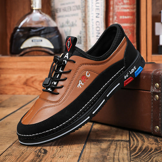 💯🔥【39–48】Muške casual poslovne kožne cipele – vodootporne, otporne na mrlje, s mekanim potplatom za udobno nošenje