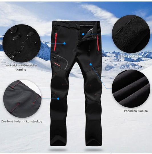 🏃♂️【Tallas S–5XL】Nuevos pantalones de exterior para hombre, ideales para otoño e invierno (2025): cálidos, de forro polar, impermeables y cortavientos.