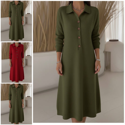 🔥✨ 【S-3XL】👗 Nova modna pletena obleka 2025