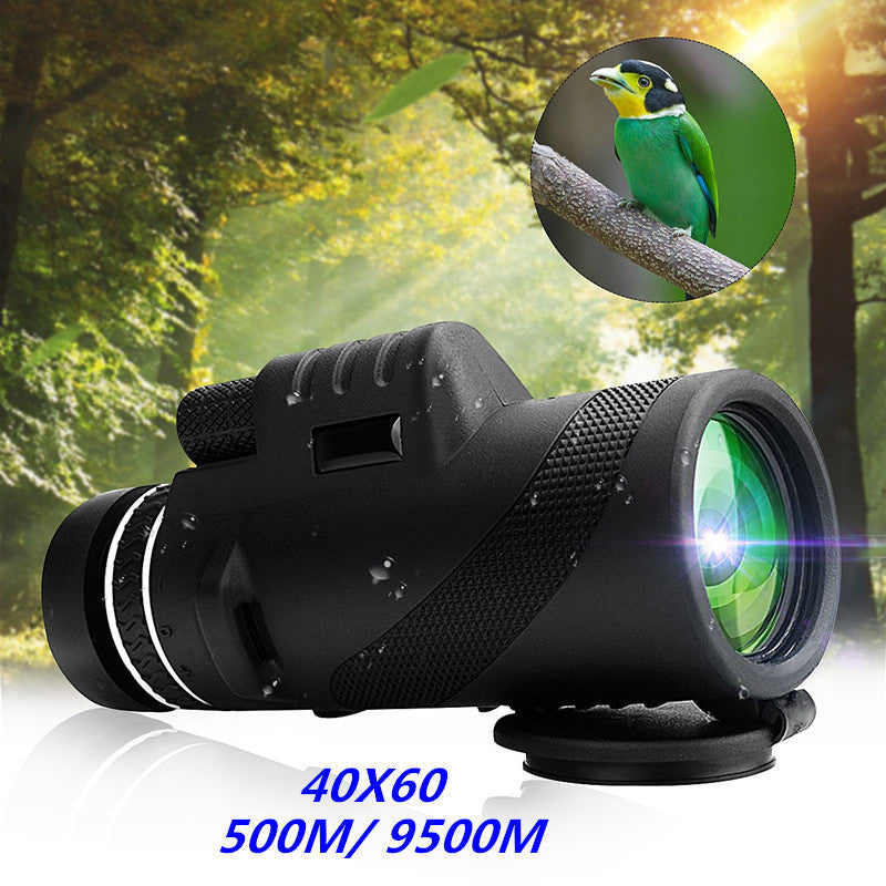 🔥🔭Visoka rezolucija za noćno gledanje - HD monokular ✅HD gledanje✅Prikladno za koncerte, nogometne utakmice, na otvorenom