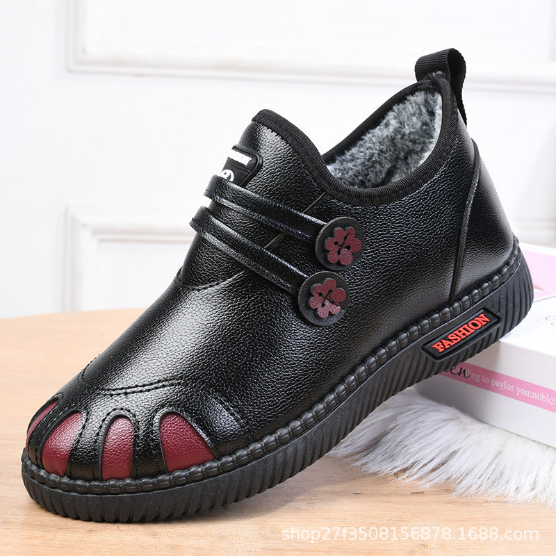 【35-41】Ιταλικές χειροποίητες γυναικείες αντιολισθητικές γνήσιες δερμάτινες μπότες αστραγάλου