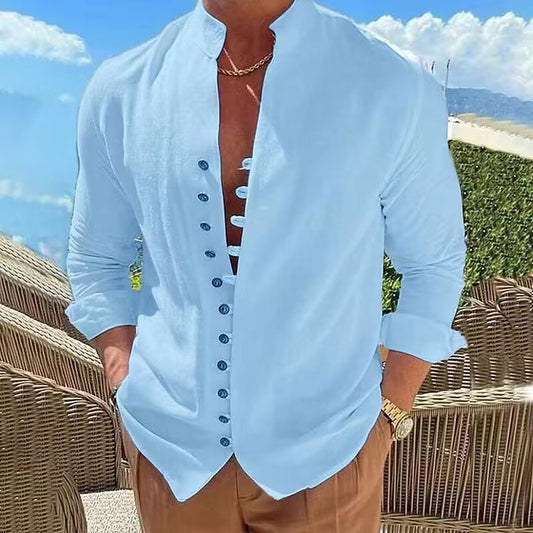 [Bestsellerowa koszula] Casualowa koszula męska zapinana na guziki, ✅casual business, ✅czysta bawełna