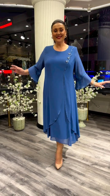 【S-5XL】❤️2025 Nowe wysokiej jakości sukienki szyfonowe