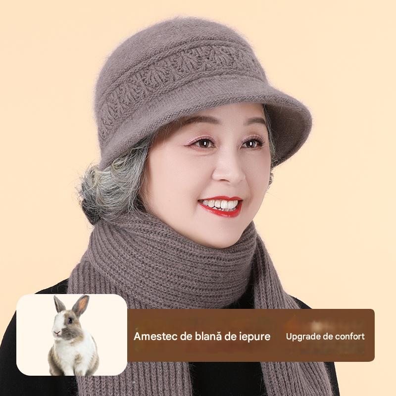 🧶 Topel spremljevalec pozimi: topla pletena volnena kapa