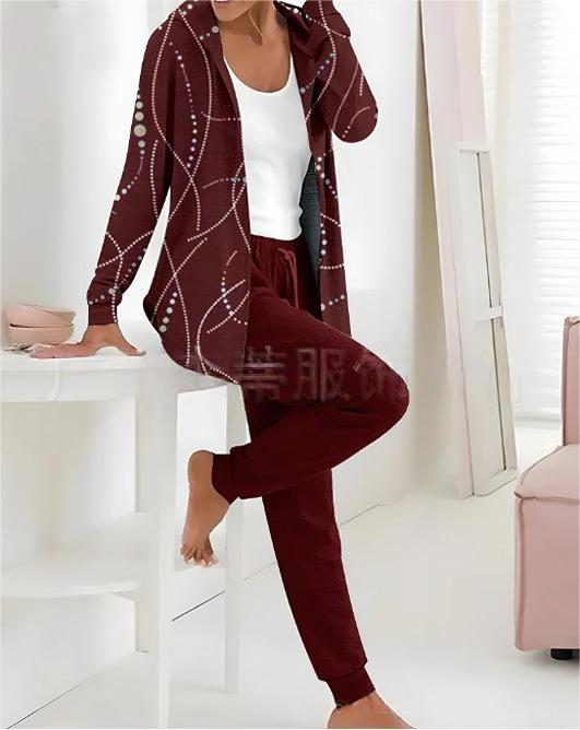 💃💖 Preprost bombažni komplet za jesen in zimo 2025