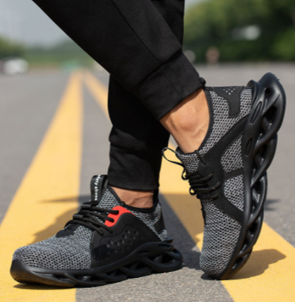 Descuento en producto nuevo 💥 Zapatos de trabajo para hombre 39-48 ✅ transpirables y resistentes a los golpes ✅ resistentes a los pinchazos ✅ antideslizantes ✅ cómodos