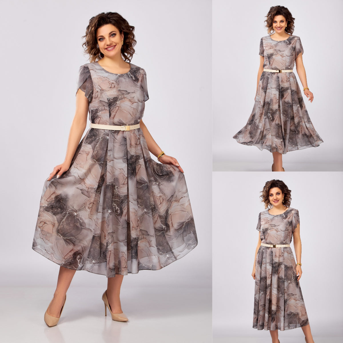 🔥🥰【S-5XL】Rochie nouă și elegantă din șifon de înaltă calitate 