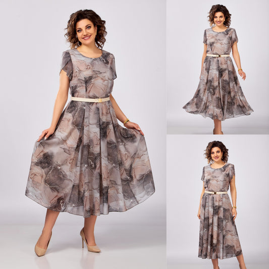 🔥🥰【S-5XL】Rochie nouă și elegantă din șifon de înaltă calitate 