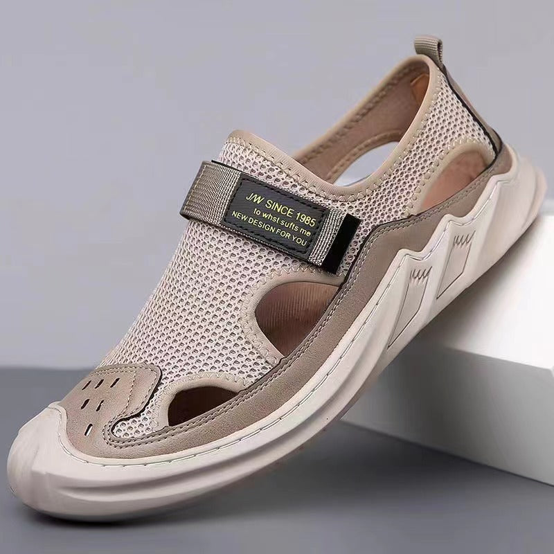 【39-47】✨Męskie sandały letnie, codzienne, oddychające, z miękką podeszwą z siateczki