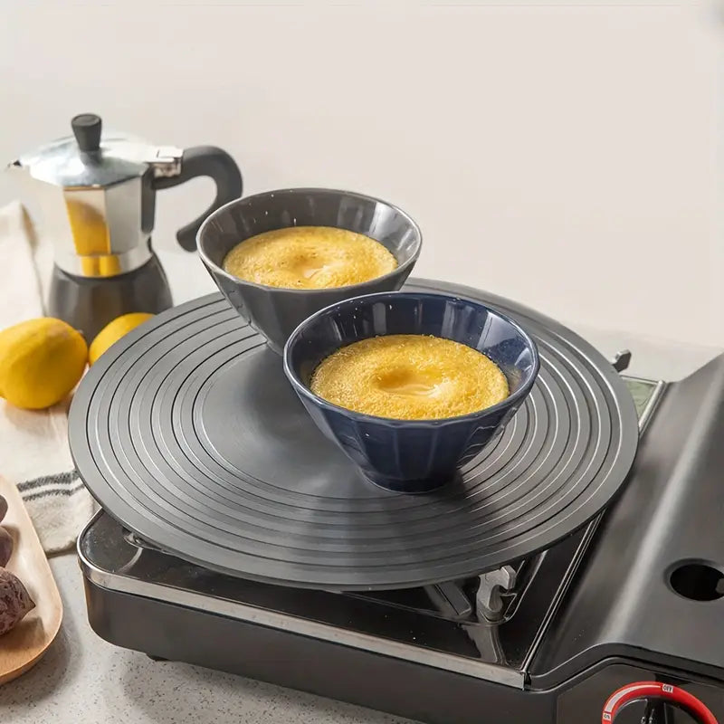 🔥  🍳 Płyta przewodząca ciepło do kuchenek domowych (nadaje się do gotowania, przygotowywania zup, rozmrażania składników, chroni garnek przed przypaleniem)