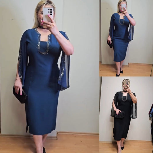💥👗【S-5XL】Rochie nouă la modă, design classic, elegantă și simplă 