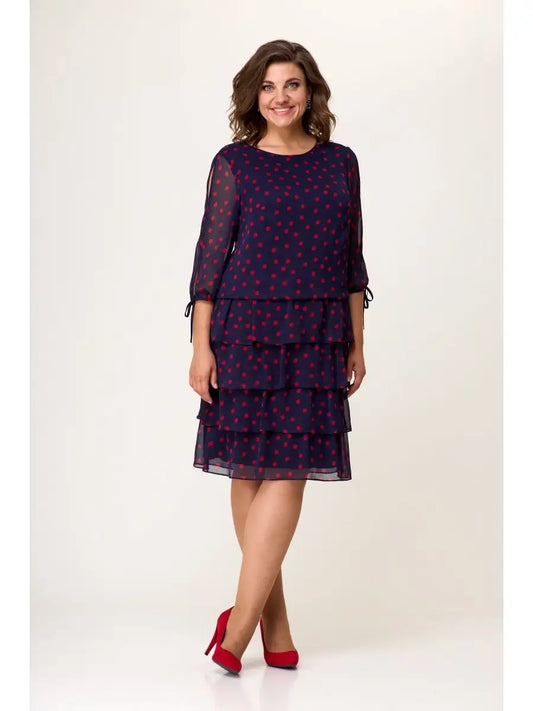 💕💕 【S-5XL】2025 Elegancka sukienka w kropki