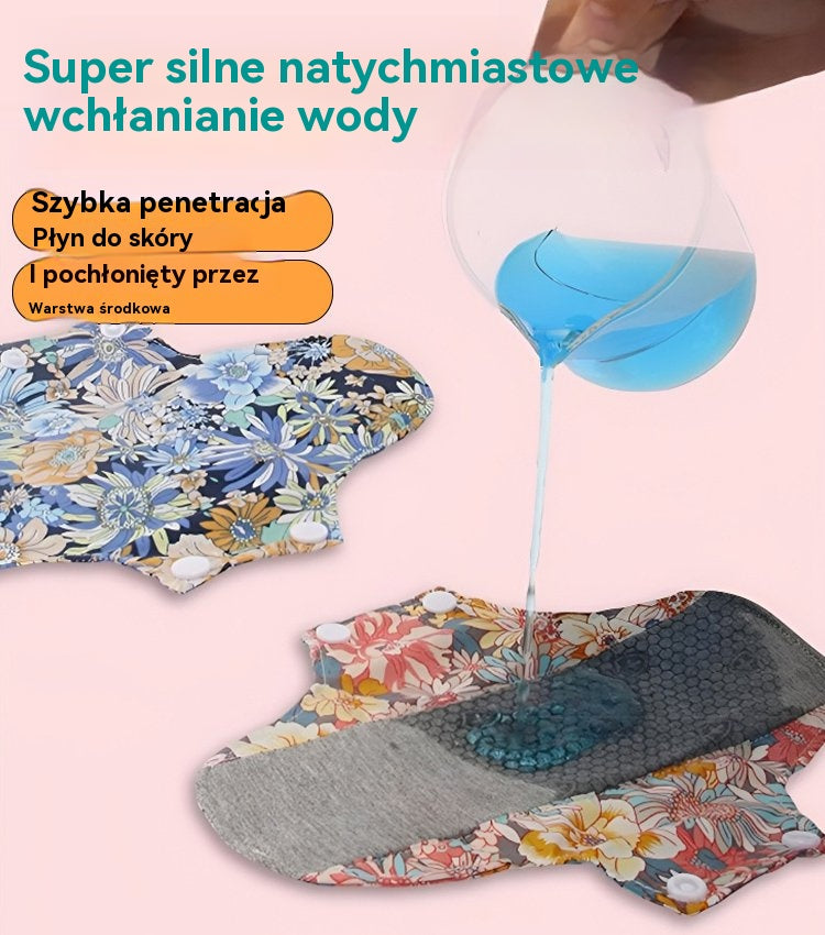 Kup 5 i otrzymaj 5 gratis【10 sztuk】 Zmywalna podkładka antybakteryjna wykonana z bawełny grafenowej（12.9 zł /sztuk ）