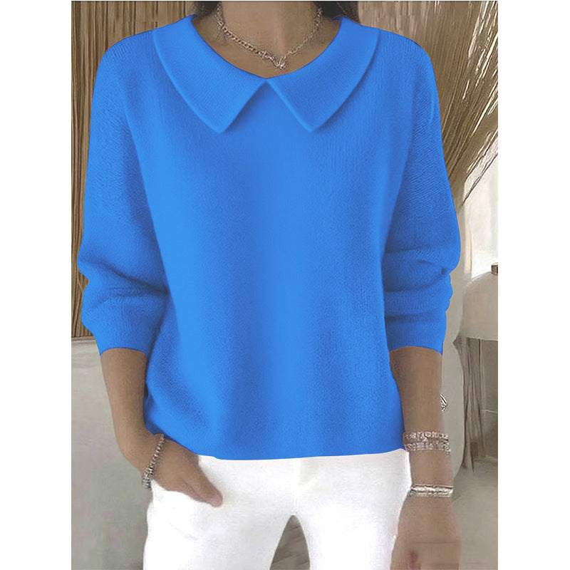 🔥【S-3XL】Pohodlný top s dlhým rukávom a výstrihom do V na jeseň a zimu