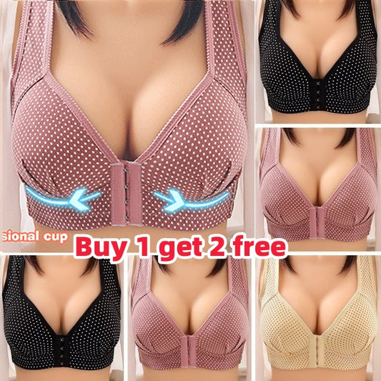💥【Vremenski ograničena posebna ponuda -3KOM】【49-120KG】Moderni i seksi push-up grudnjak visoke kvalitete