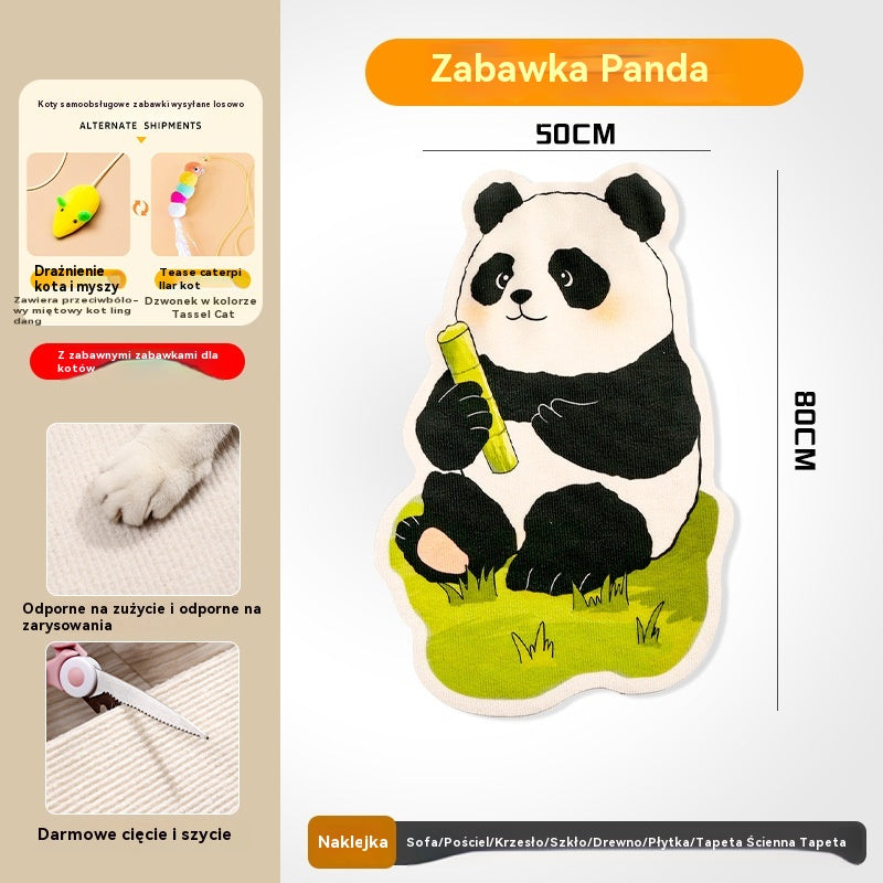 🏆【🔥Gorąca wyprzedaż】Drapacz dla kota montowany na ścianie - pionowy drapak w kształcie kostki - nie wymaga instalacji