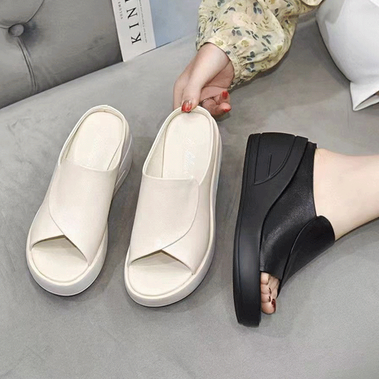👡【5,5 cm obcas】 miękka podeszwa sandały na koturnie dla kobiet