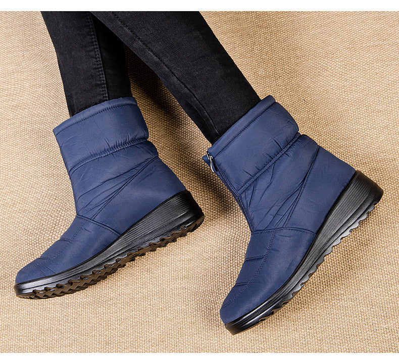 😀🎉Popusti na nove proizvode👉【35-44】Zimske ženske debele baršunaste tople čizme za snijeg - vodootporne, neklizajuće i tople