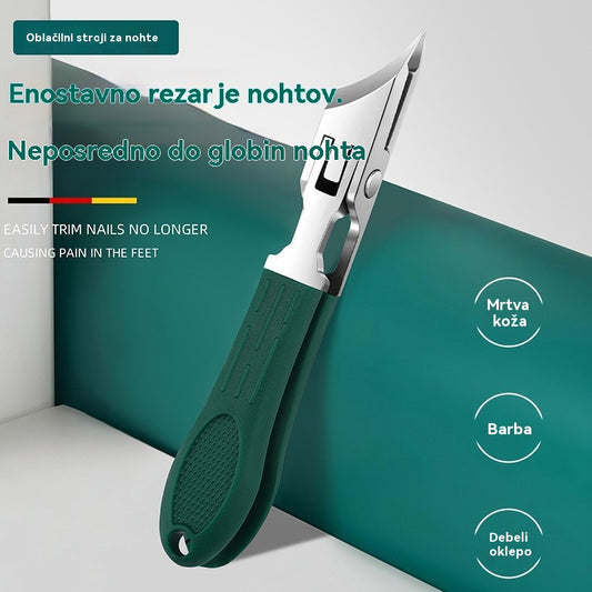 【Komplet 3 kosov】✂️💅 Nove ultratanke poševne škarje za nohte, domača orodja za nego nohtov