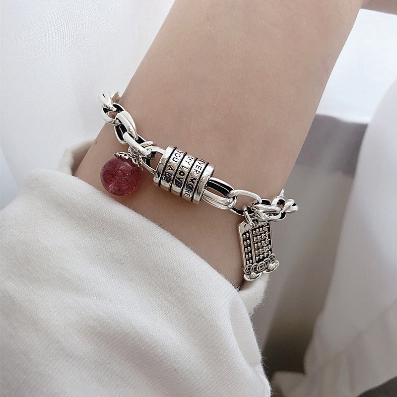 【Kup jeden, a drugi dostaniesz gratis】Elegancka, srebrna bransoletka w stylu vintage