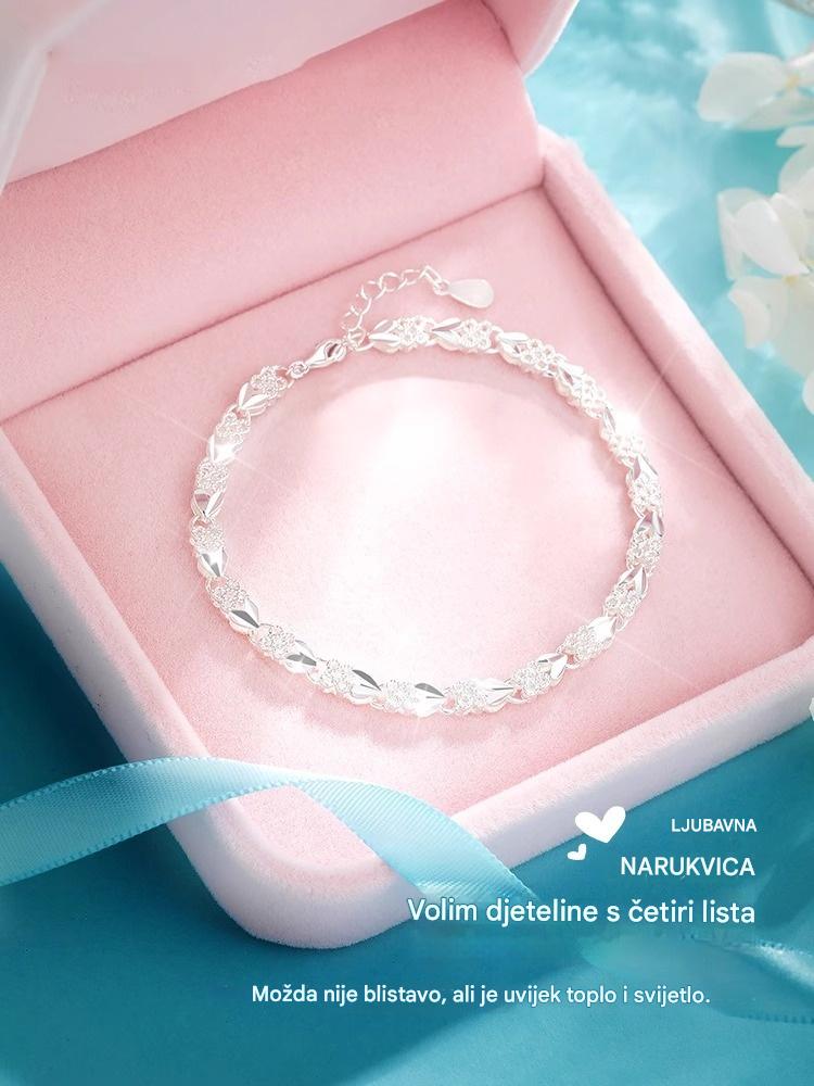 😀👉【Kupite jedan, dobijte jedan gratis】💖🍀Nova moderna narukvica s četverolišćem, ženski stil