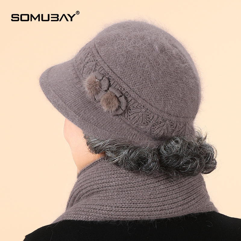 🧶 Topel spremljevalec pozimi: topla pletena volnena kapa