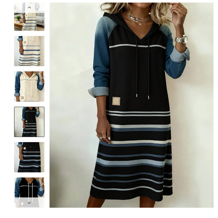 🔥【S-3XL】Vroče nove barvne puloverje z jeansom iz leta 2025