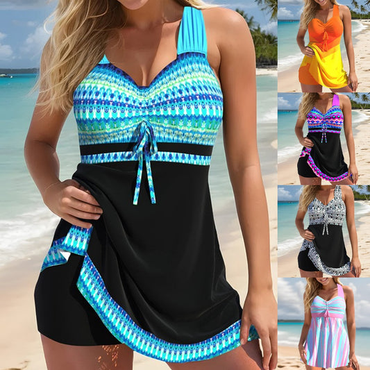 🏖️【S-5XL】Set costume de baie imprimat pentru femei 2025