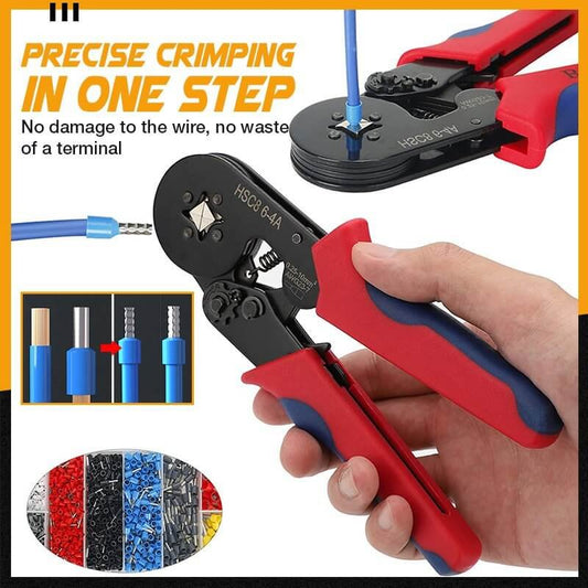 🔥🔥【49%OFF】🛠️🛠️Set de clești de sertizare pentru terminale de tub 